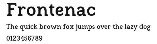 Frontenac Preview