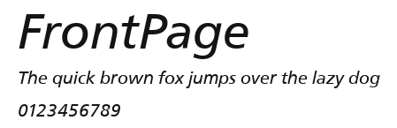 FrontPage Preview