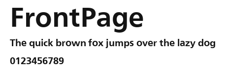 FrontPage Preview