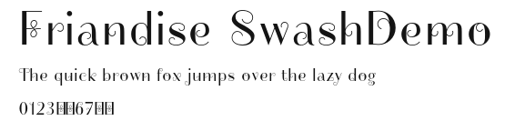 Friandise SwashDemo Preview
