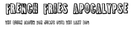 French Fries Apocalypse Preview