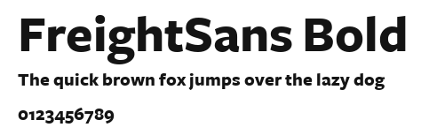 FreightSans Bold Preview