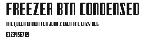 Freezer BTN Condensed Preview