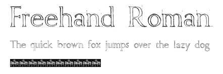 Freehand Roman Preview