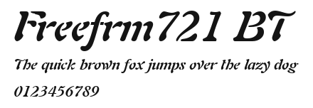 Freefrm721 BT Preview