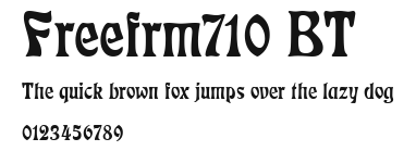 Freefrm710 BT Preview