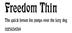 Freedom Thin Preview