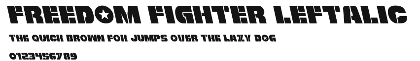 Freedom Fighter Leftalic Preview