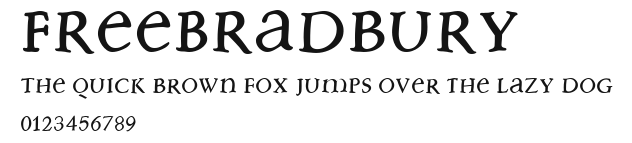 FreeBradbury Preview