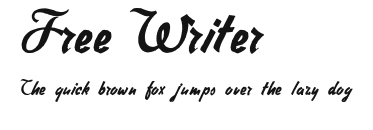 Free Writer Preview
