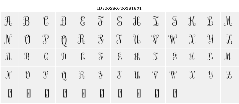 Character Map