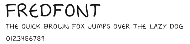 Fredfont Preview