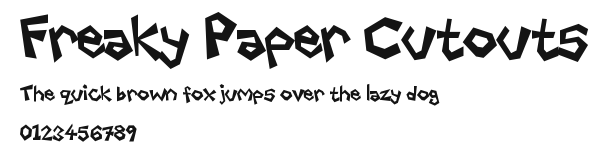 Freaky Paper Cutouts Preview