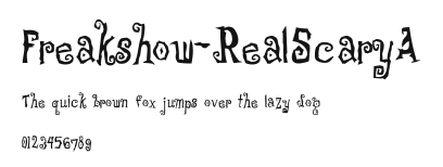 Freakshow-RealScaryA Preview