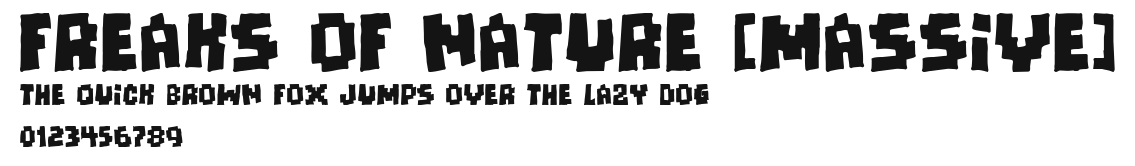Freaks of Nature [massive] Preview