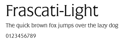 Frascati-Light Preview