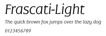 Frascati-Light Preview