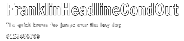 FranklinHeadlineCondOut Preview