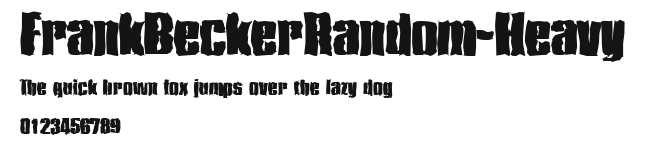 FrankBeckerRandom-Heavy Preview