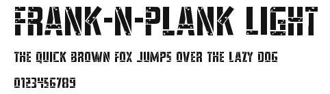 Frank-n-Plank Light Preview
