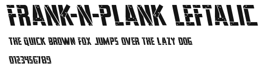 Frank-n-Plank Leftalic Preview