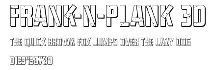 Frank-n-Plank 3D Preview