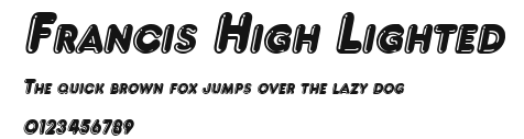 Francis High Lighted Preview