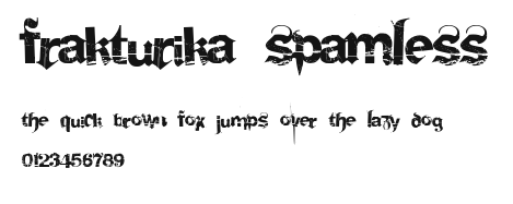 Frakturika Spamless Preview