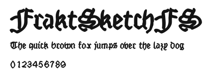 FraktSketchFS Preview