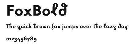 FoxBold Preview