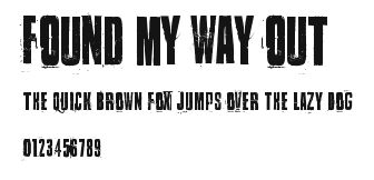 Found my way out Preview