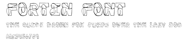 Fortin Font Preview