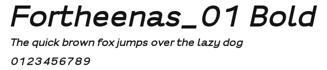 Fortheenas_01 Bold Preview