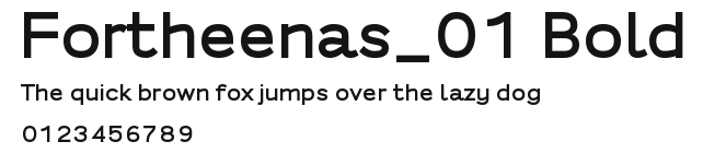 Fortheenas_01 Bold Preview