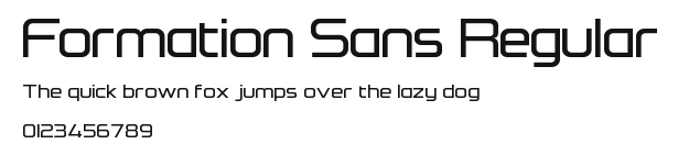 Formation Sans Regular Preview