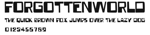 ForgottenWorld Preview