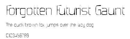 Forgotten Futurist Gaunt Preview