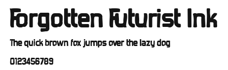 Forgotten Futurist Ink Preview