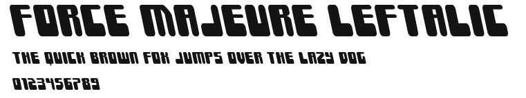 Force Majeure Leftalic Preview