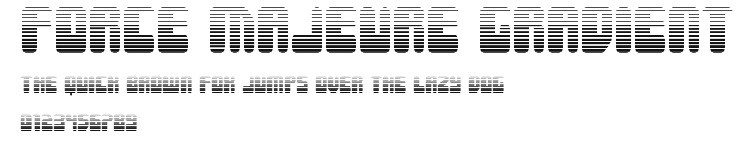 Force Majeure Gradient Preview
