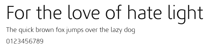 For the love of hate light Preview