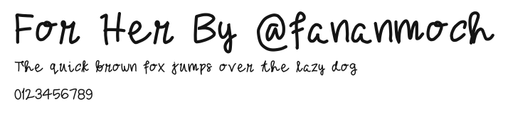For Her By @fananmoch Preview
