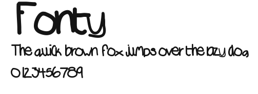 Fonty Preview
