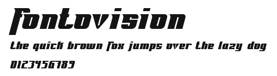 Fontovision Preview