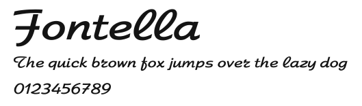 Fontella Preview