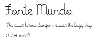 Fonte Mundo Preview