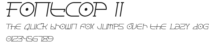 Fontcop II Preview