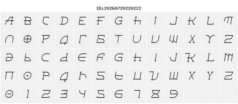 Character Map