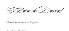 Fontaine de Diamant Preview