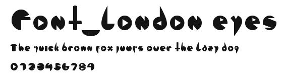 Font_london eyes Preview